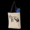 11L Canvas Tote with Contrast-Color Handles Thumbnail