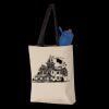 11L Canvas Tote with Contrast-Color Handles Thumbnail