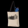 11L Canvas Tote with Contrast-Color Handles Thumbnail