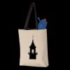 11L Canvas Tote with Contrast-Color Handles Thumbnail