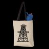 11L Canvas Tote with Contrast-Color Handles Thumbnail