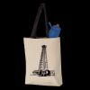 11L Canvas Tote with Contrast-Color Handles Thumbnail