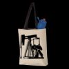 11L Canvas Tote with Contrast-Color Handles Thumbnail