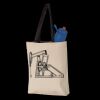 11L Canvas Tote with Contrast-Color Handles Thumbnail