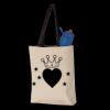 11L Canvas Tote with Contrast-Color Handles Thumbnail
