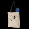 11L Canvas Tote with Contrast-Color Handles Thumbnail