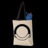 11L Canvas Tote with Contrast-Color Handles Thumbnail