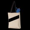 11L Canvas Tote with Contrast-Color Handles Thumbnail