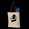11L Canvas Tote with Contrast-Color Handles Thumbnail