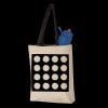 11L Canvas Tote with Contrast-Color Handles Thumbnail