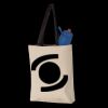 11L Canvas Tote with Contrast-Color Handles Thumbnail