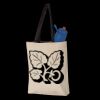 11L Canvas Tote with Contrast-Color Handles Thumbnail