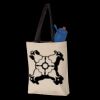 11L Canvas Tote with Contrast-Color Handles Thumbnail