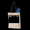 11L Canvas Tote with Contrast-Color Handles Thumbnail