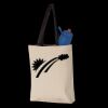 11L Canvas Tote with Contrast-Color Handles Thumbnail
