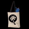 11L Canvas Tote with Contrast-Color Handles Thumbnail