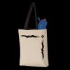 11L Canvas Tote with Contrast-Color Handles Thumbnail