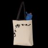 11L Canvas Tote with Contrast-Color Handles Thumbnail