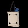 11L Canvas Tote with Contrast-Color Handles Thumbnail