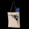 11L Canvas Tote with Contrast-Color Handles Thumbnail
