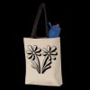 11L Canvas Tote with Contrast-Color Handles Thumbnail