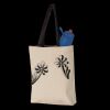 11L Canvas Tote with Contrast-Color Handles Thumbnail