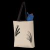 11L Canvas Tote with Contrast-Color Handles Thumbnail