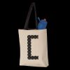 11L Canvas Tote with Contrast-Color Handles Thumbnail