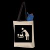 11L Canvas Tote with Contrast-Color Handles Thumbnail