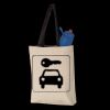 11L Canvas Tote with Contrast-Color Handles Thumbnail