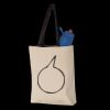 11L Canvas Tote with Contrast-Color Handles Thumbnail