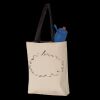 11L Canvas Tote with Contrast-Color Handles Thumbnail