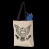 11L Canvas Tote with Contrast-Color Handles Thumbnail