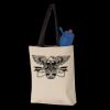 11L Canvas Tote with Contrast-Color Handles Thumbnail