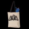 11L Canvas Tote with Contrast-Color Handles Thumbnail