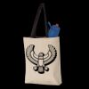 11L Canvas Tote with Contrast-Color Handles Thumbnail