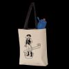 11L Canvas Tote with Contrast-Color Handles Thumbnail