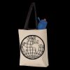 11L Canvas Tote with Contrast-Color Handles Thumbnail