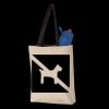 11L Canvas Tote with Contrast-Color Handles Thumbnail