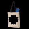 11L Canvas Tote with Contrast-Color Handles Thumbnail