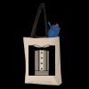 11L Canvas Tote with Contrast-Color Handles Thumbnail