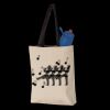 11L Canvas Tote with Contrast-Color Handles Thumbnail