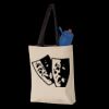 11L Canvas Tote with Contrast-Color Handles Thumbnail