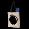 11L Canvas Tote with Contrast-Color Handles Thumbnail