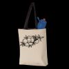11L Canvas Tote with Contrast-Color Handles Thumbnail