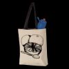 11L Canvas Tote with Contrast-Color Handles Thumbnail