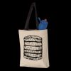 11L Canvas Tote with Contrast-Color Handles Thumbnail