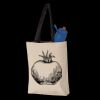 11L Canvas Tote with Contrast-Color Handles Thumbnail
