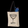 11L Canvas Tote with Contrast-Color Handles Thumbnail
