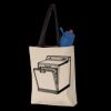 11L Canvas Tote with Contrast-Color Handles Thumbnail